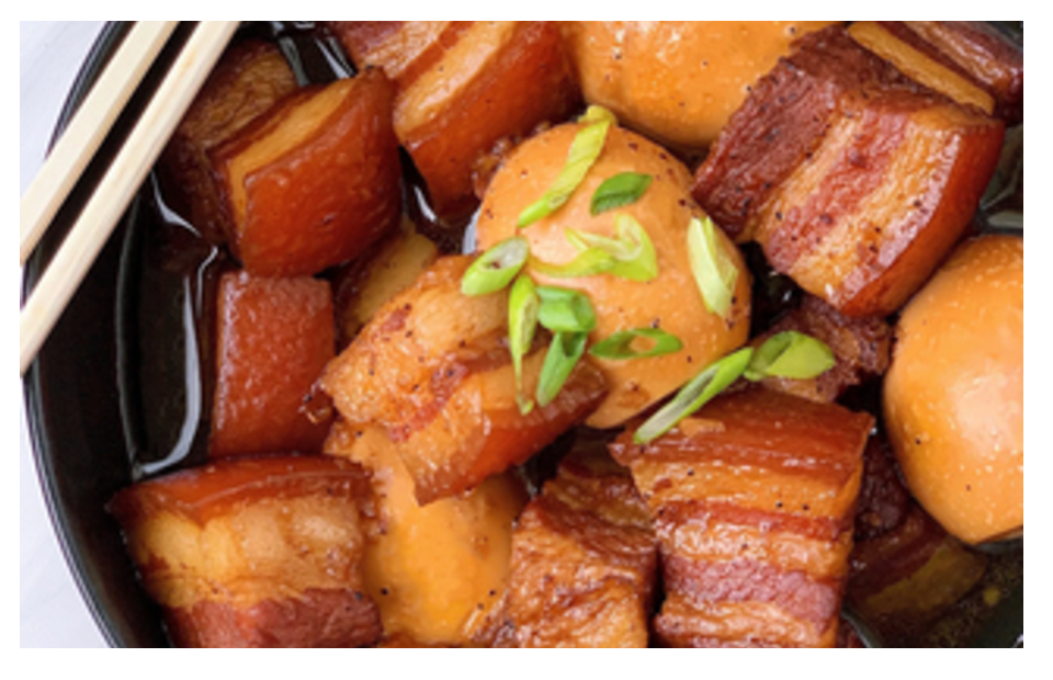 Vietnamese Braised Pork with Eggs